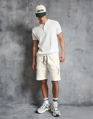 Бермуды карго стандартного кроя- Заказать в России