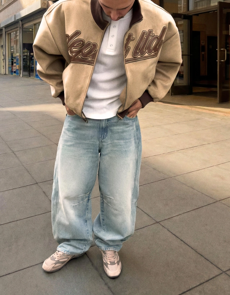 Куртка из искусственной замши