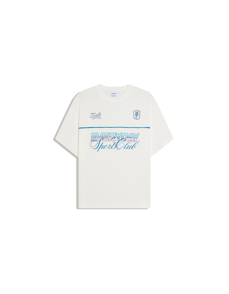 Футболка с короткими рукавами и принтом