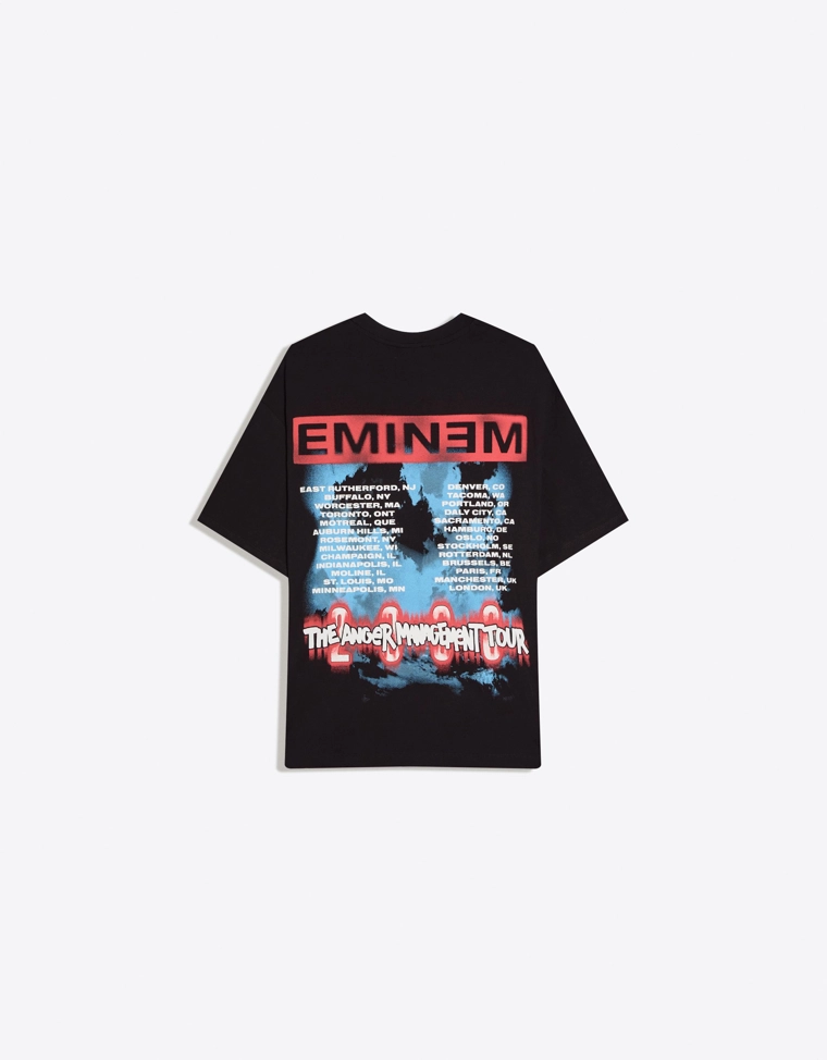 Футболка с короткими рукавами и принтом Eminem