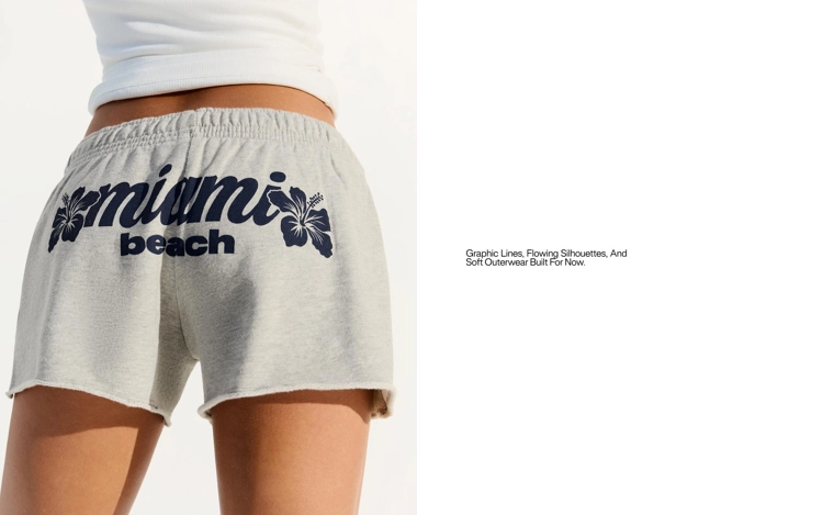 Шорты из мягкой ткани с вышивкой