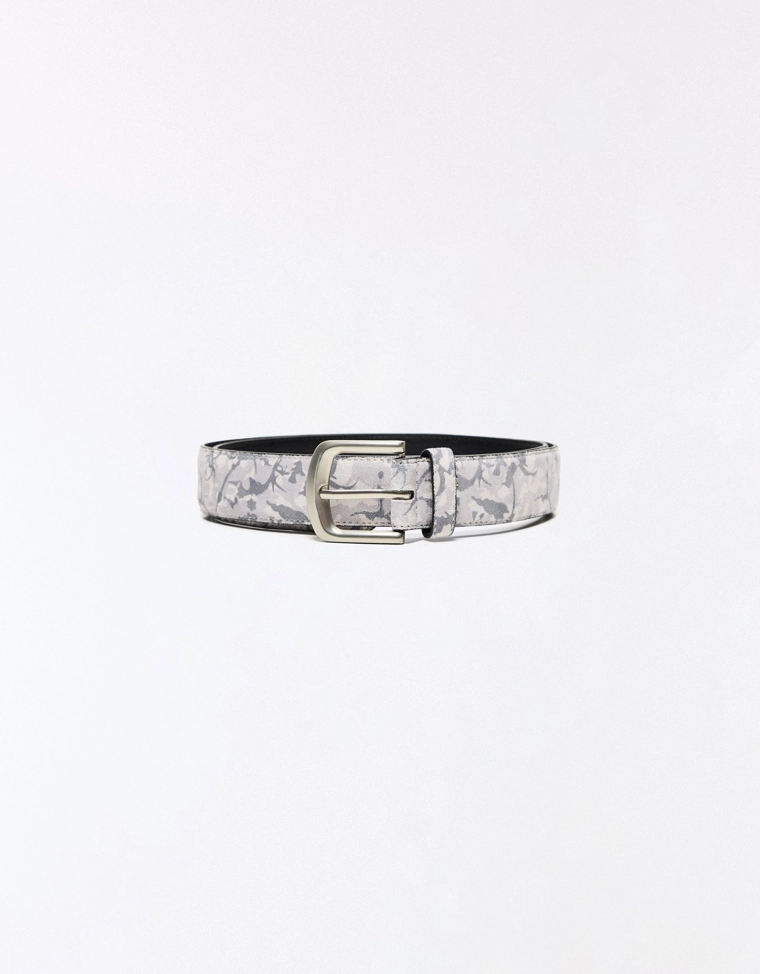 Ремень с принтом 