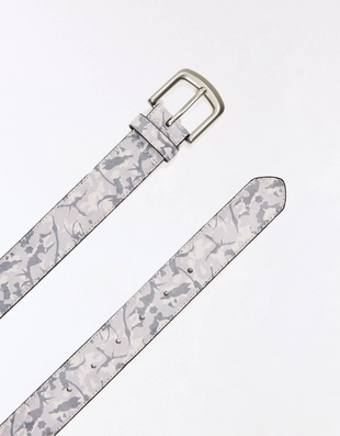 Ремень с принтом 