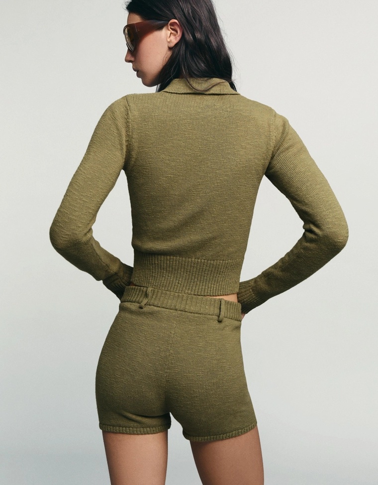 Куртка-поло на молнии