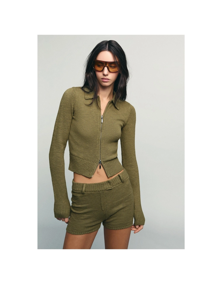 Куртка-поло на молнии