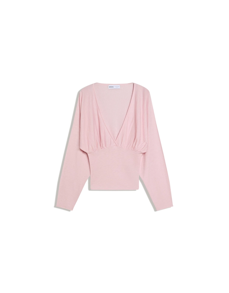 Свитер с V‑образным вырезом