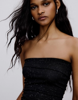 Топ бандо с глиттером- Заказать в России