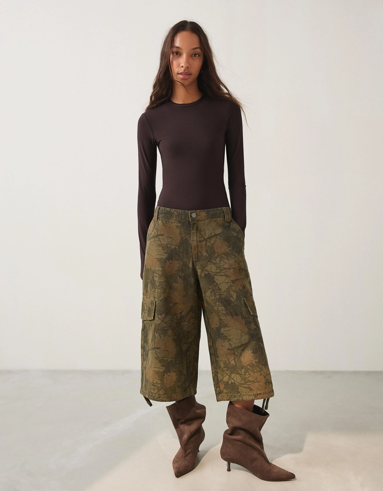 Шорты с принтом