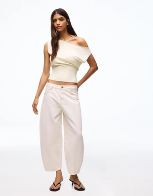 Топ с вырезом «лодочка»- Заказать в России