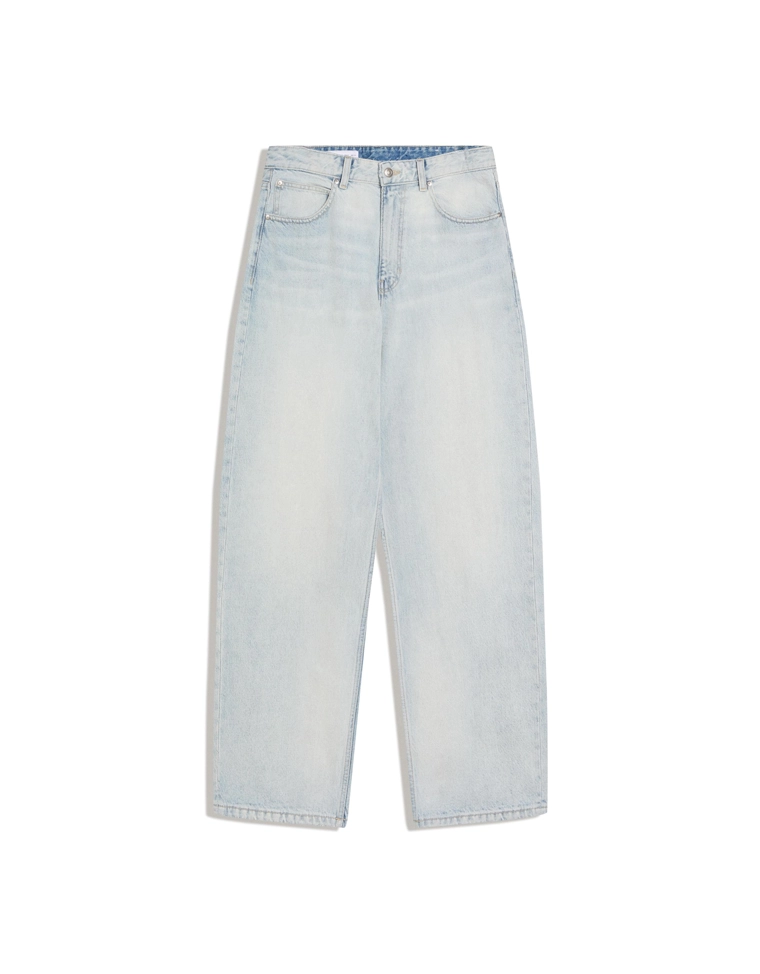 Джинсы barrel с вышивкой