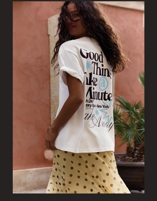 Футболка с принтом- Заказать в России