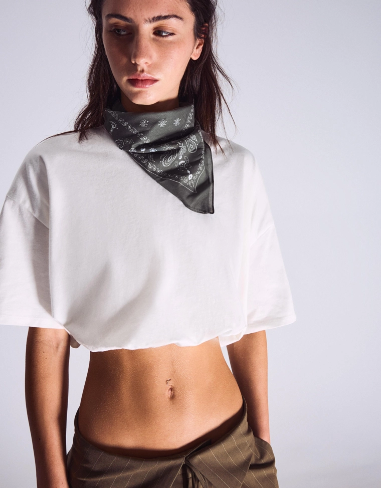 Бандана с принтом пейсли