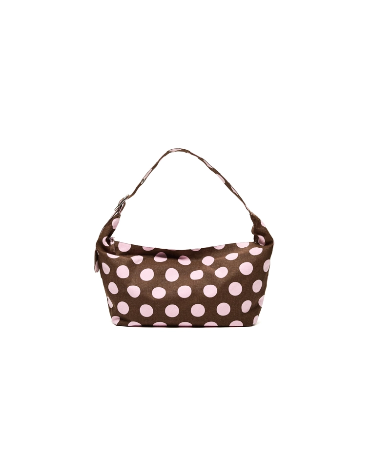 Сумка-мешок в горошек