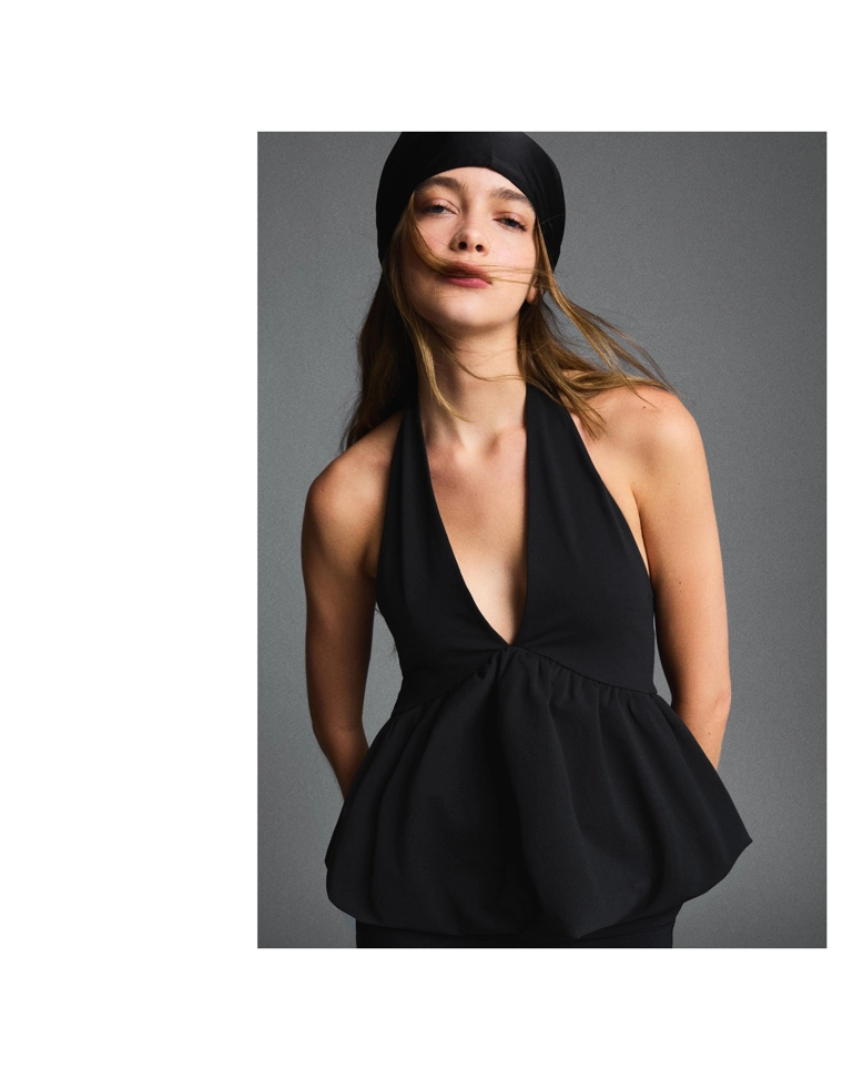 Топ объемного кроя