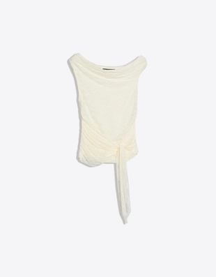 Кружевной топ со сборками- Заказать в России