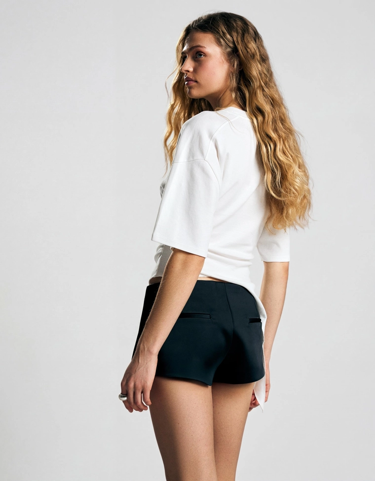 Атласные шорты