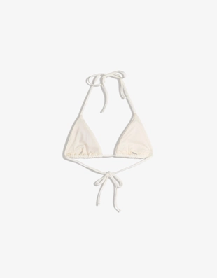 Бюстгальтер бикини с треугольными чашками и заклепками- Заказать в России