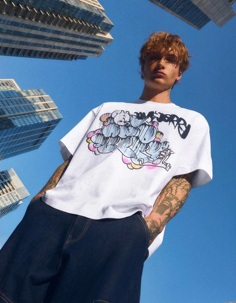 Футболка с короткими рукавами Tom & Jerry