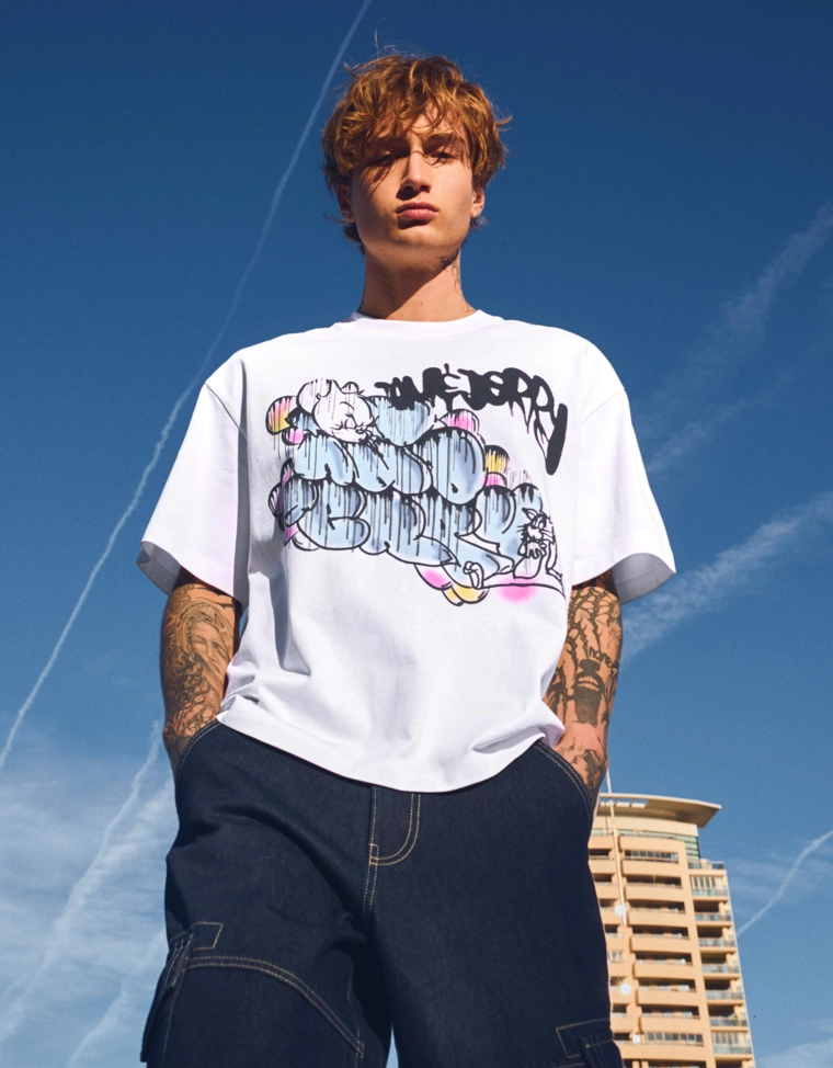 Футболка с короткими рукавами Tom & Jerry