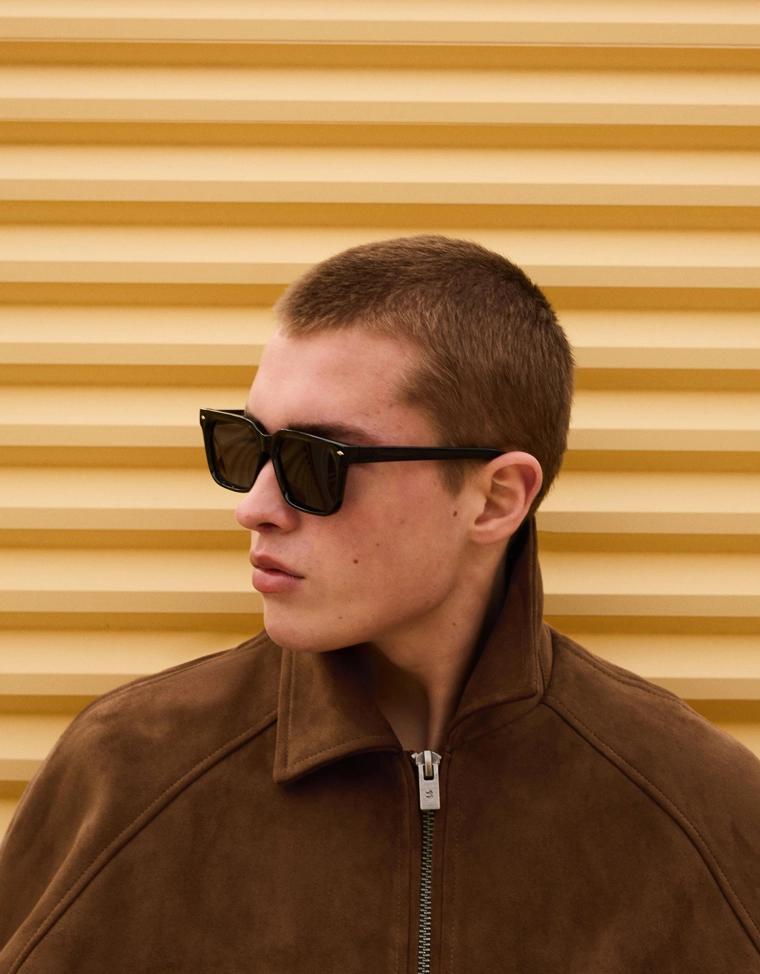 Куртка из искусственной замши