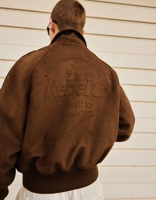 Куртка из искусственной замши- Заказать в России