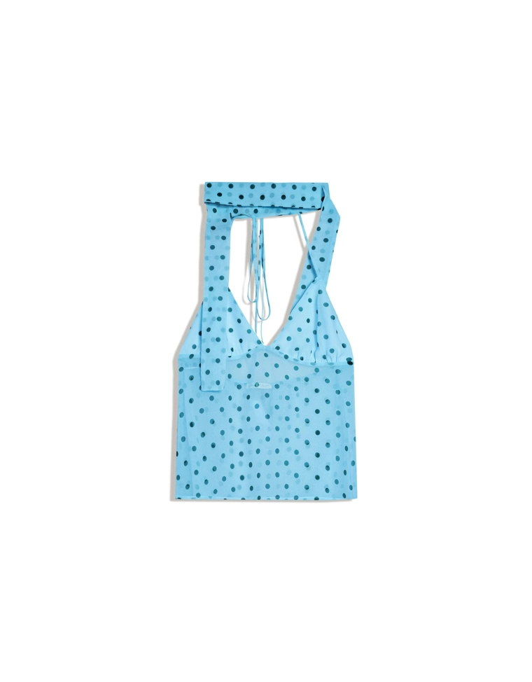 Топ-шарф на бретелях