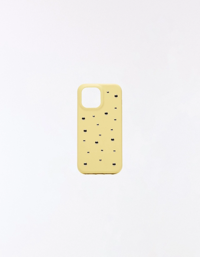 Чехол для телефона из искусственной кожи с заклепками