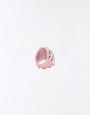 Кольцо с заклепками- Заказать в России