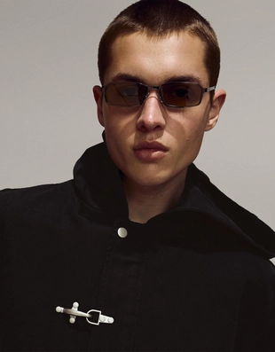 Солнцезащитные очки в прямоугольной оправе- Заказать в России