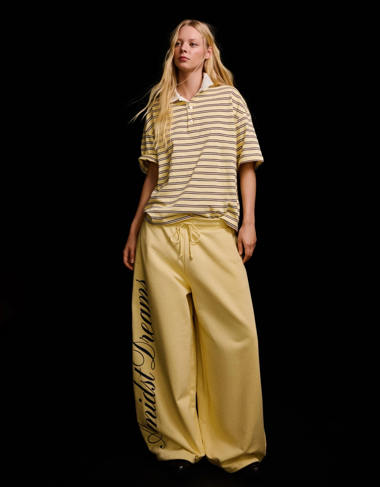 Футболка с воротником поло