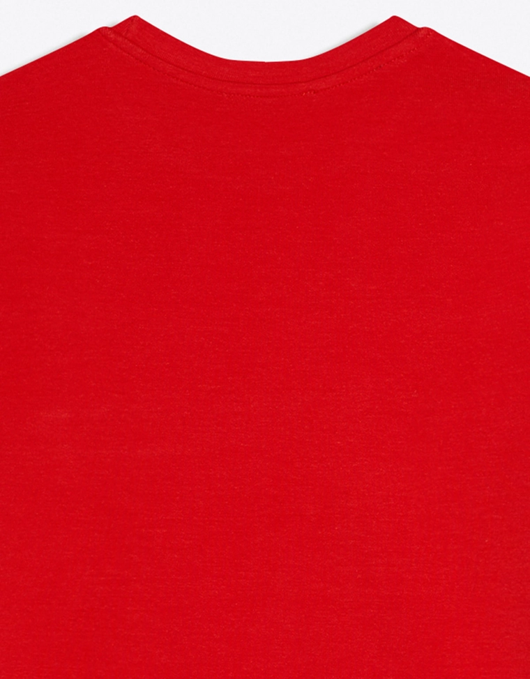 Футболка с короткими рукавами и круглым вырезом