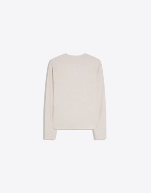 Свитер с воротником на пуговицах и принтом- Заказать в России