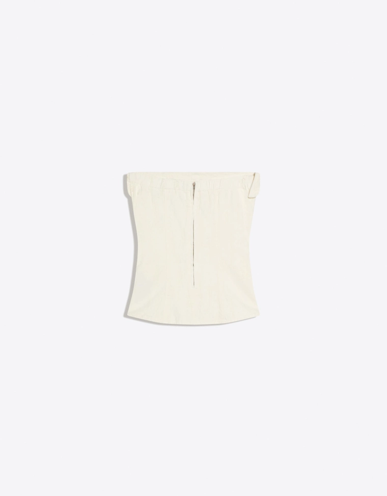 Джинсовый топ-бандо