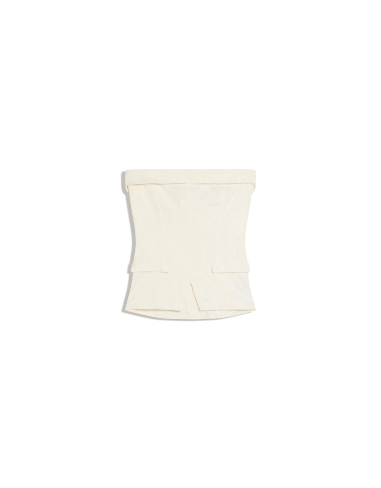 Джинсовый топ-бандо