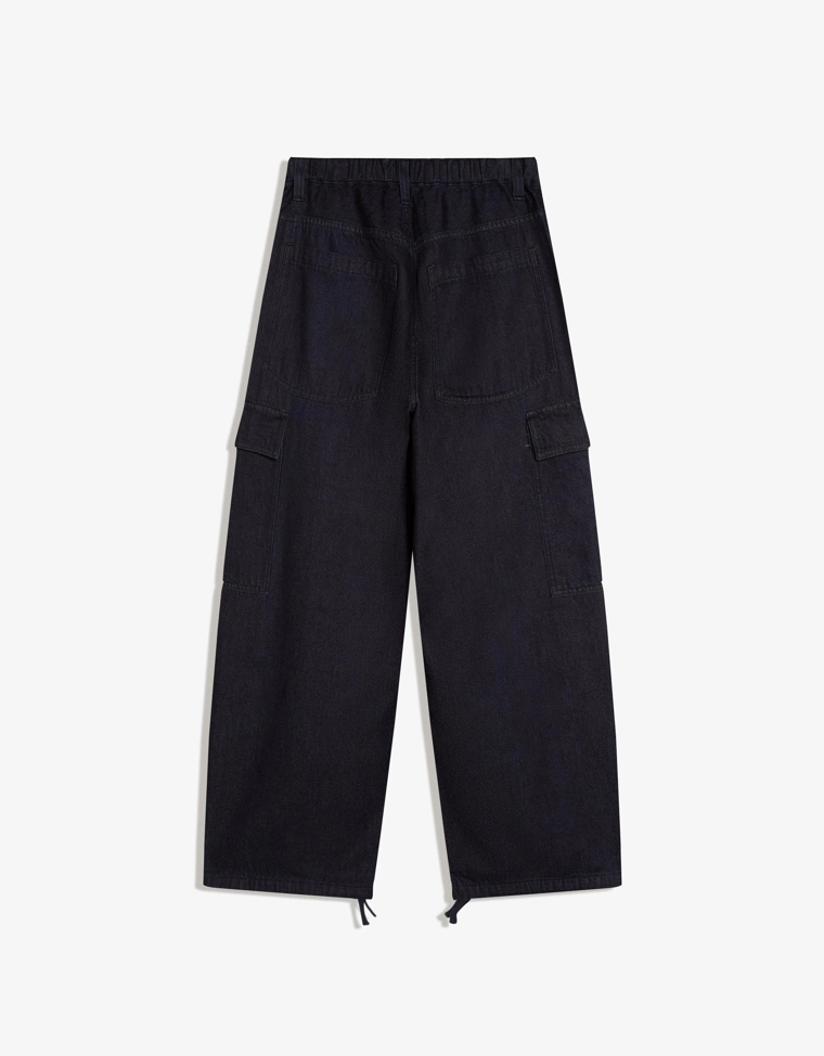 Джинсы-парашюты карго