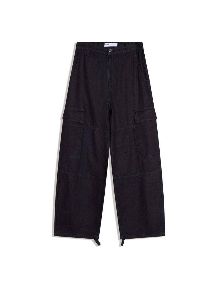 Джинсы-парашюты карго