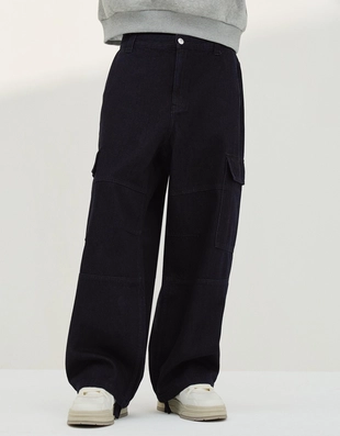 Джинсы-парашюты карго- Заказать в России