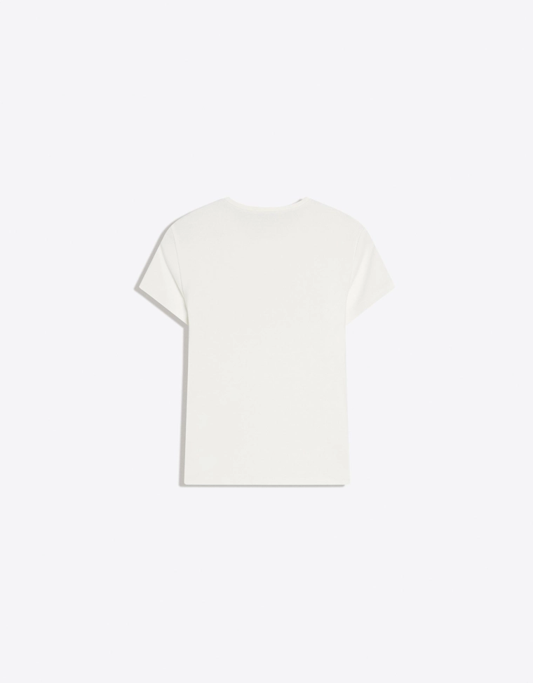 Футболка с короткими рукавами и принтом