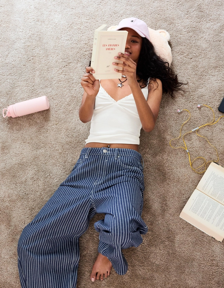 Топ на бретелях со сборками