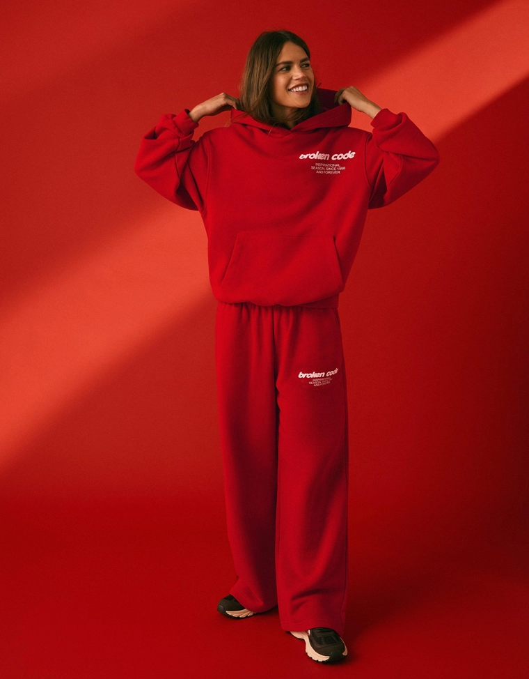 Брюки из мягкой ткани свободного кроя с принтом