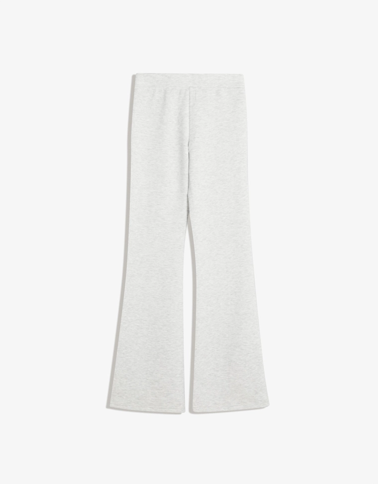 Расклешенные брюки из мягкой ткани с модалом