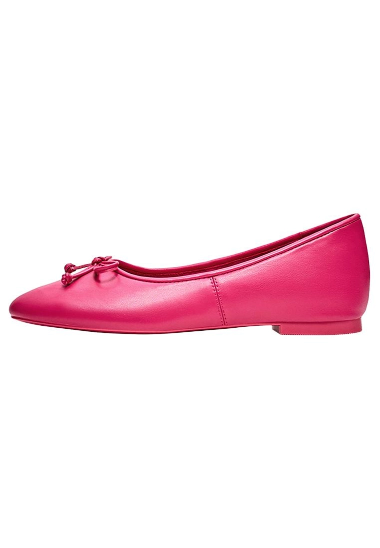 Балетки с бантом