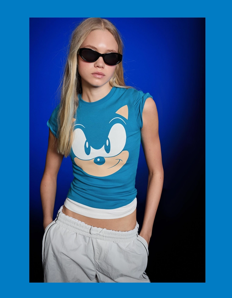 Футболка Sonic с короткими рукавами Sonic