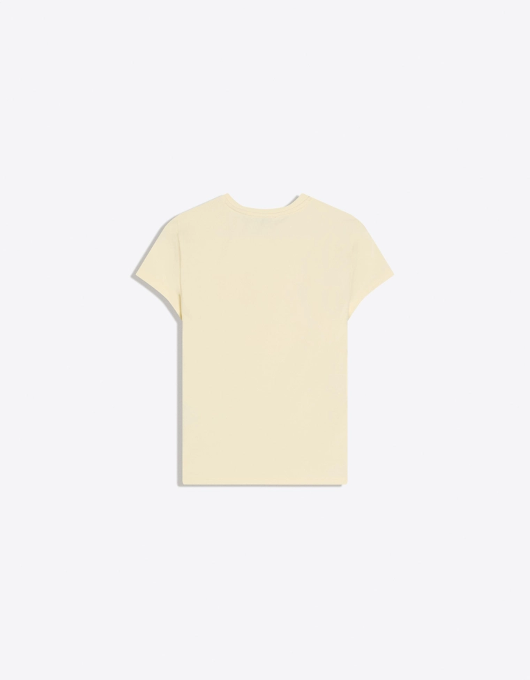 Футболка с короткими рукавами и отделкой strass