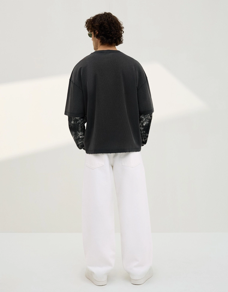 Джинсы свободного кроя