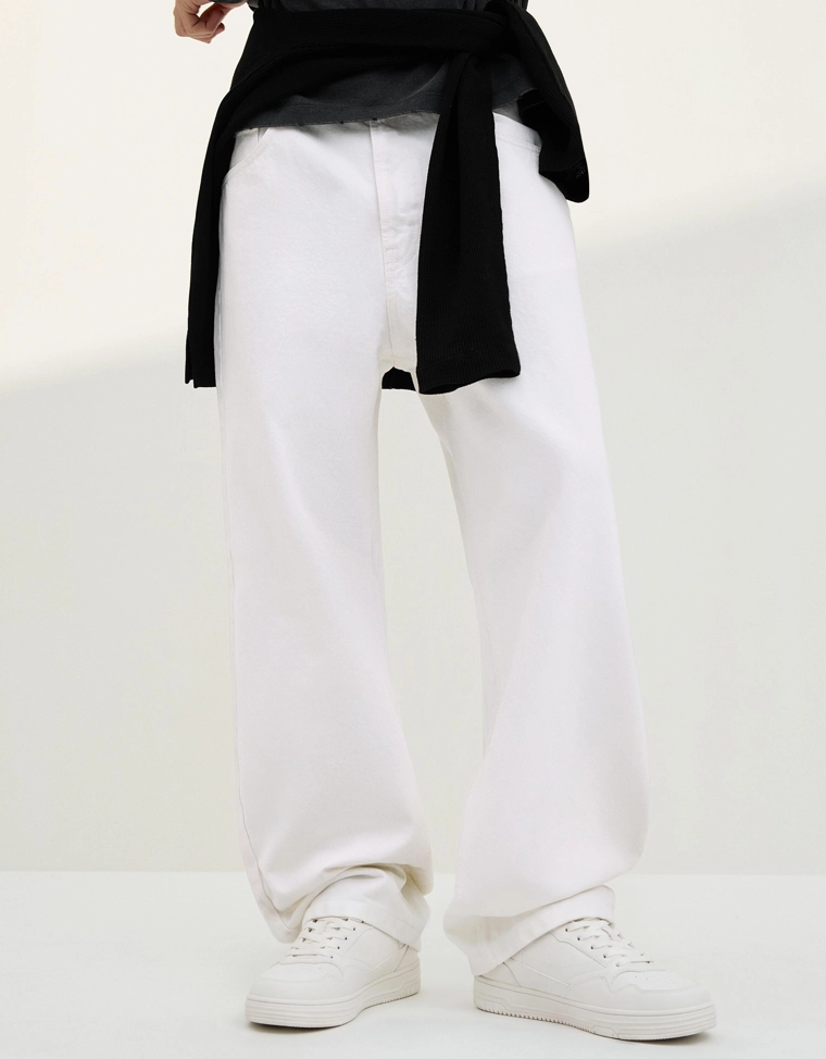 Джинсы свободного кроя