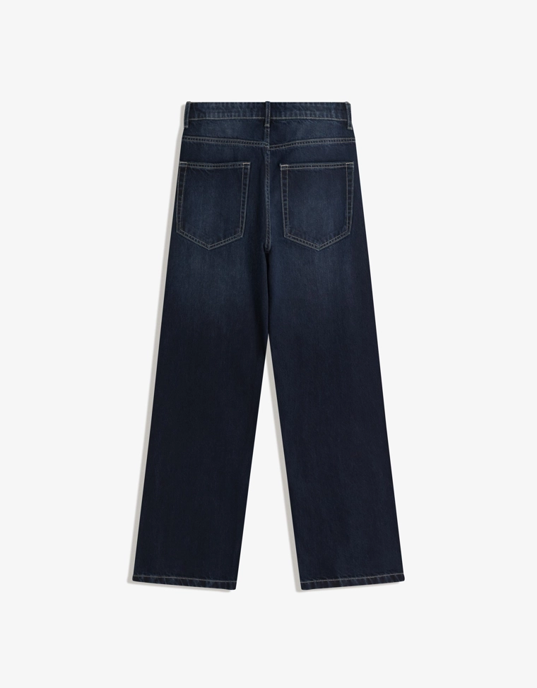 Джинсы свободного кроя