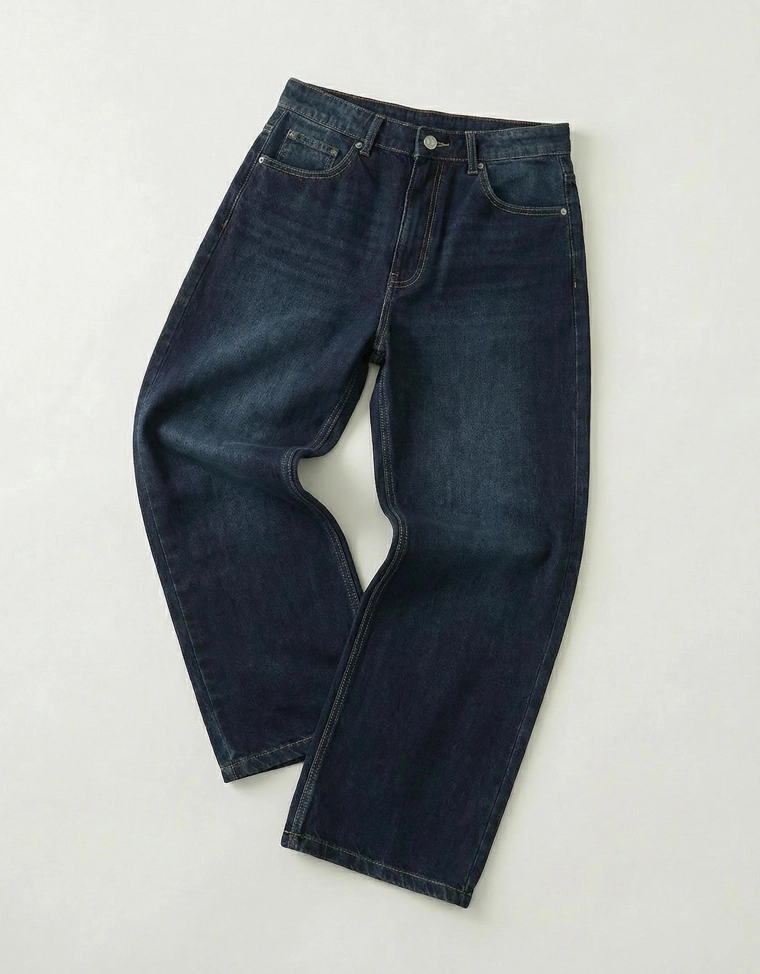 Джинсы свободного кроя