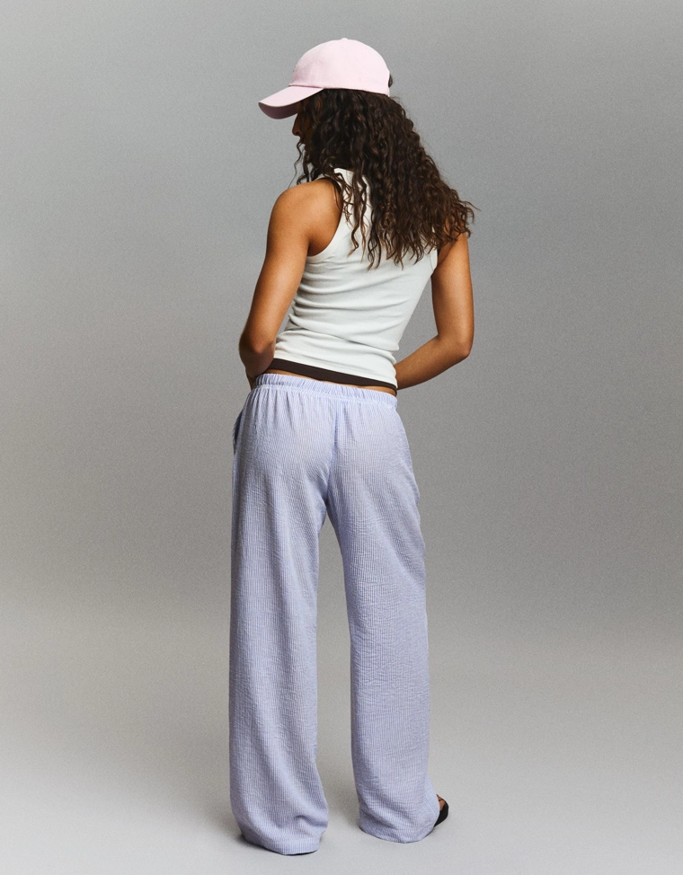 Брюки с эластичным поясом