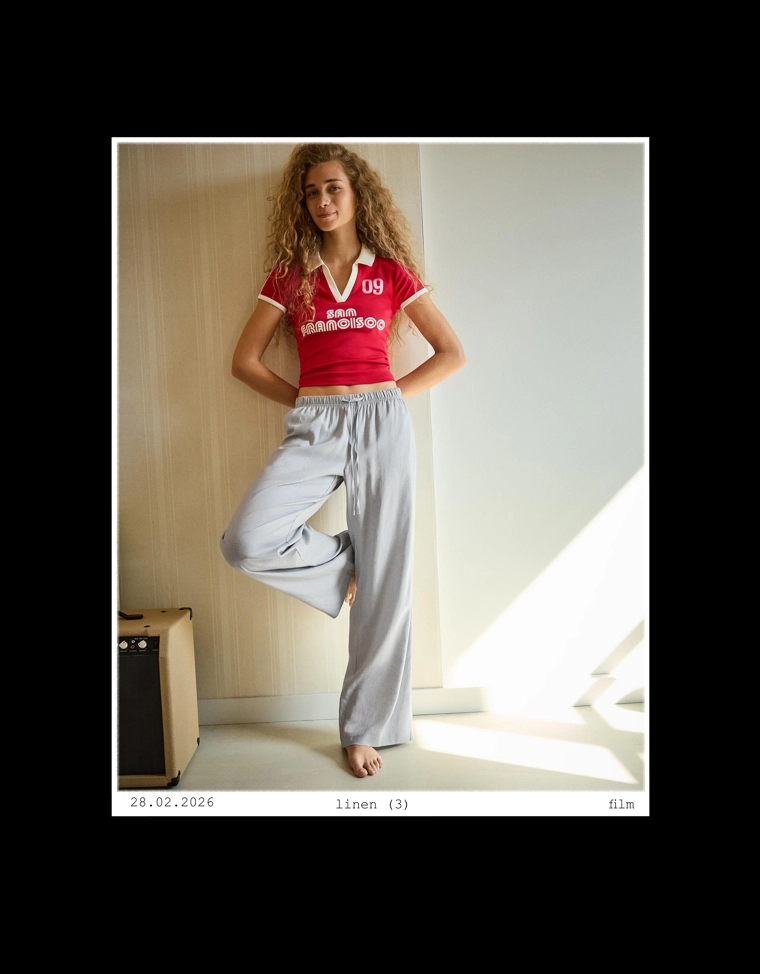 Брюки на резинке